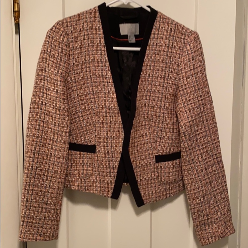 H&M Tweed Blazer - a perfect Fall piece!